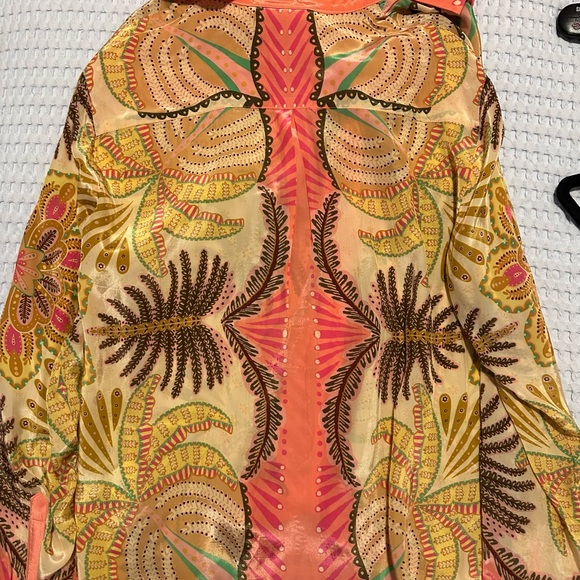 Farm Rio Colorful patterned blouse - Picture 4 of 6